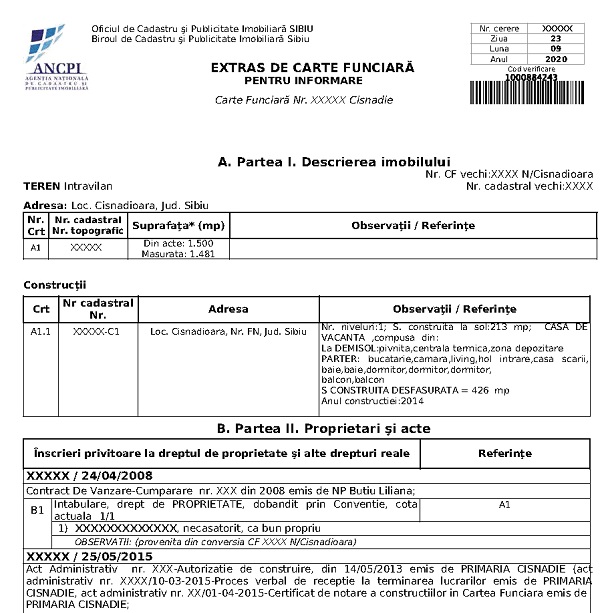 Cadastru și intabulare